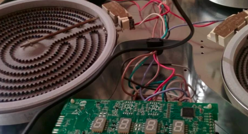 Ремонт стеклокерамической варочной панели. Красный Холм